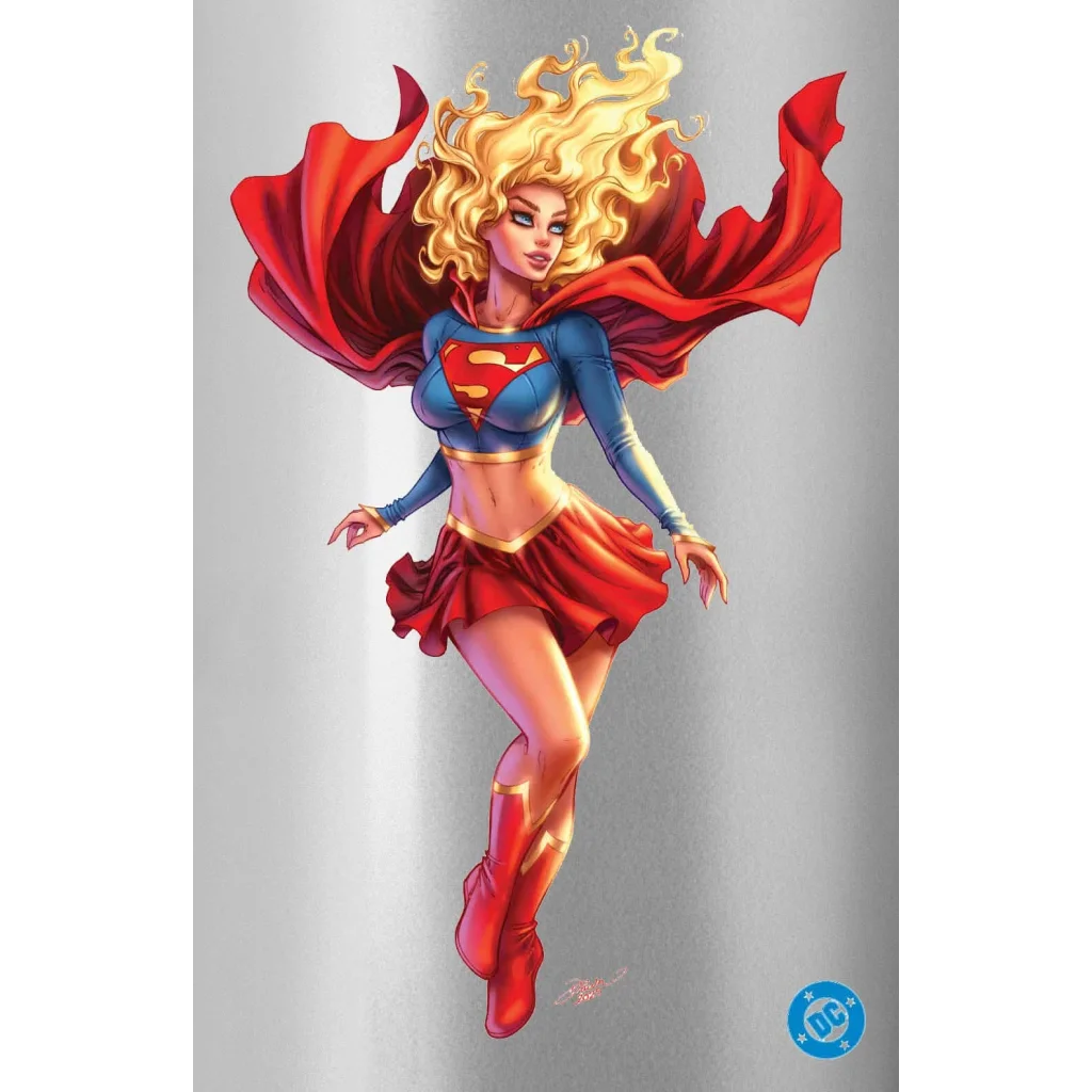 Supergirl leaps in Action Comics 252 first appearance, Dawn McTeigue cover