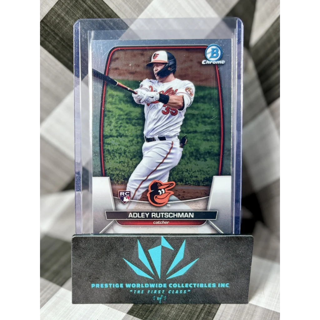 2019 Bowman Chrome Adley Rutschman RC at Prestige Worldwide Collectibles