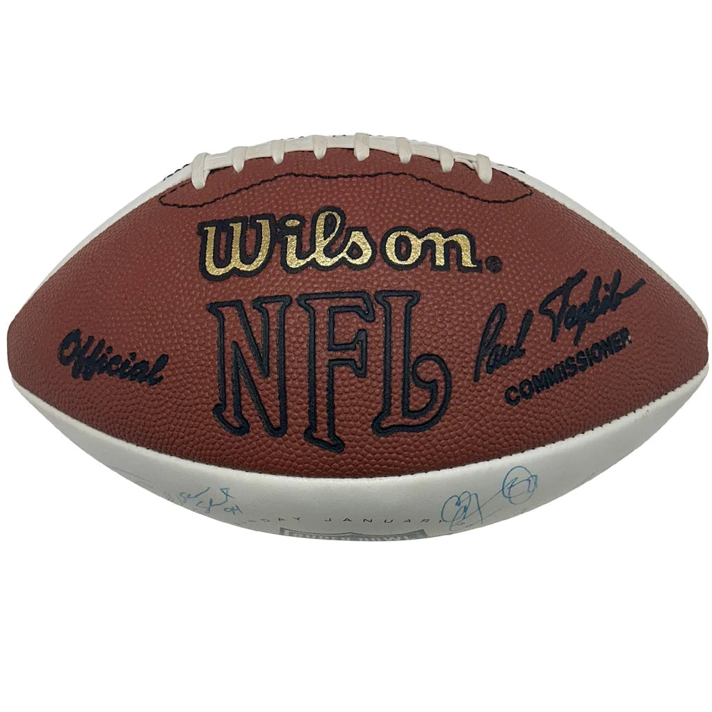 Autographed AFC Champions Tennessee Titans Wilson NFL football