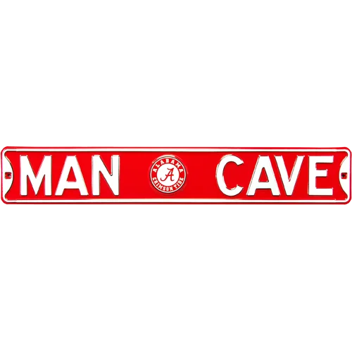 Alabama Crimson Tide Man Cave authentic street sign