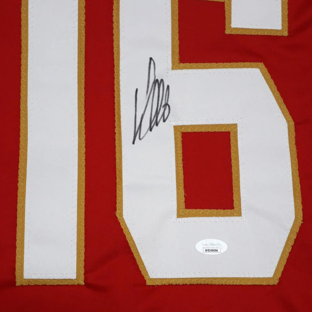 Aleksander Barkov autographed red custom hockey jersey #16