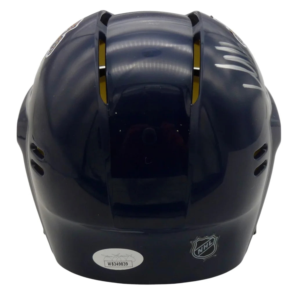 Aleksander Barkov signed Florida Panthers mini hockey helmet