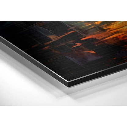 Stunning Brushed Aluminium Dibond Art Print with Vivid Colors | Glass Wall Art Print | vintageantiquesgifts.com