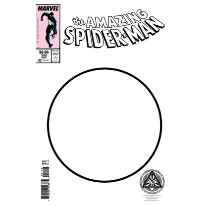 Spider-Man comic cover by Todd McFarlane, Unknown Comics Exclusive