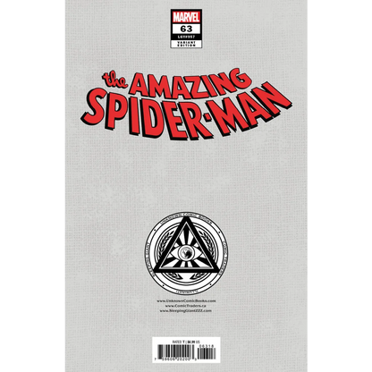 Comic book cover of Amazing Spider-Man 63 by Kaare Andrews from Unknown Comics Kaare