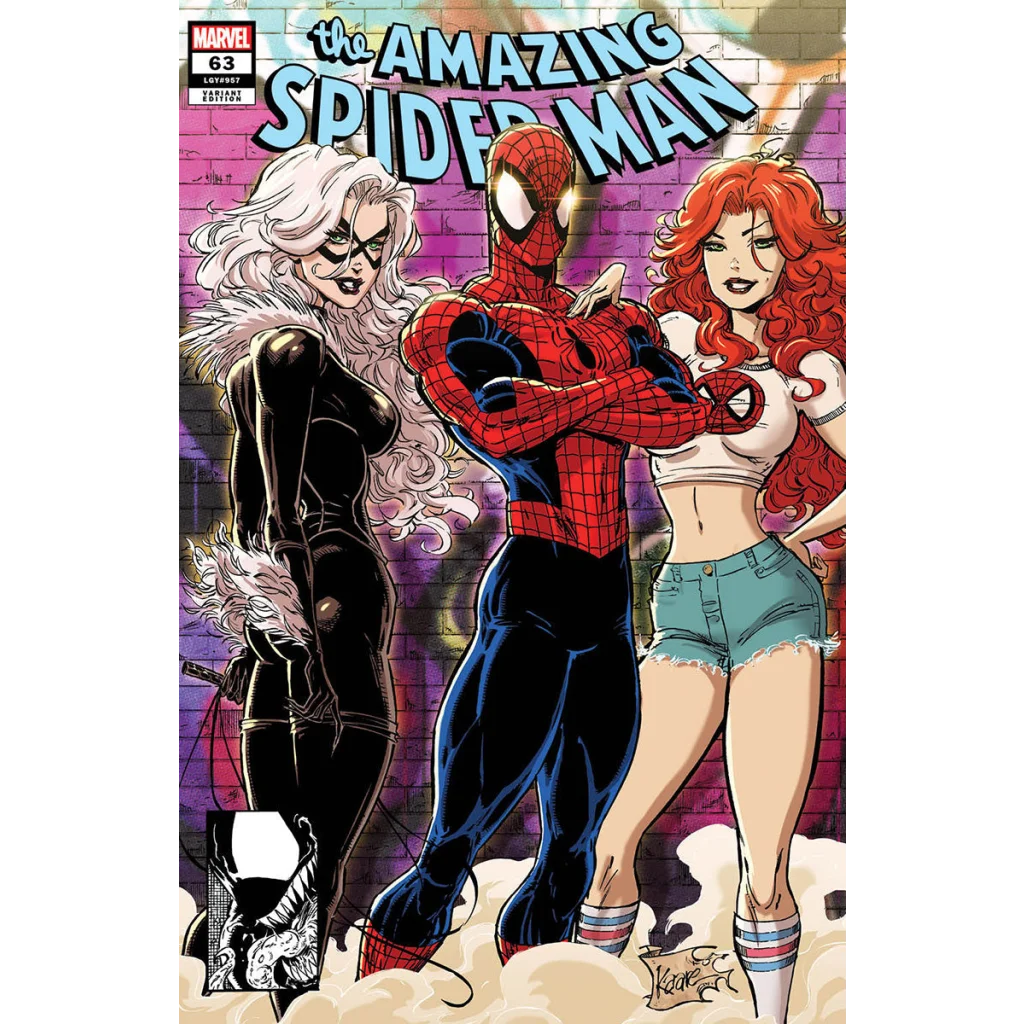Spider-Man comic cover by Kaare Andrews from Unknown Comics Kaare featuring classic hero style