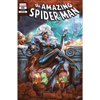 Black and silver comic cover with a female in elegant outfit by Mateus Manhanini