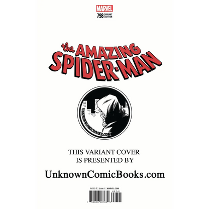 Image of Amazing Spider Man 798 Virgin Exclusive Dodson Collector Edition comic book cover