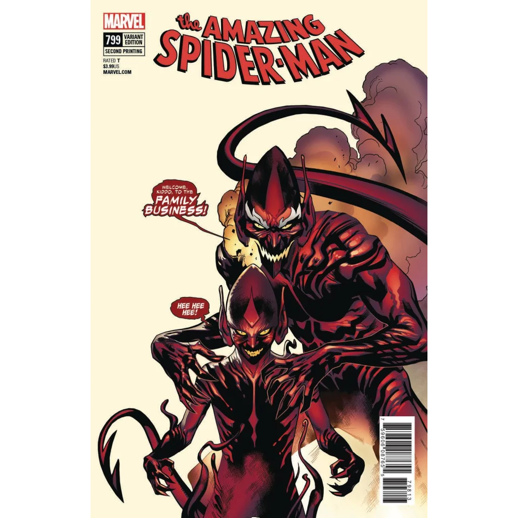 Amazing Spider-Man #799 2nd Printing Immonen Variant | Unknown Comics Exclusive | vintageantiquesgifts.com