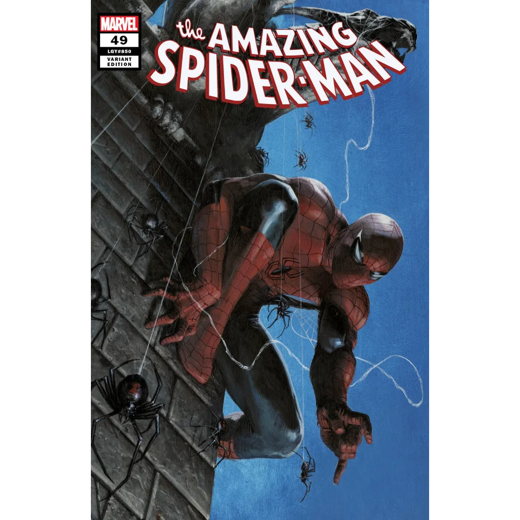 Amazing Spider-Man Issue 49 Variant Cover Comic Book for preorder featuring Spider-Man