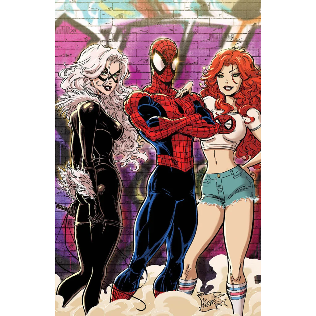 Amazing Spider-Man #63 Kaare Andrews Exclusive Connecting Cover Virgin Variant | Unknown Comics Exclusive | vintageantiquesgifts.com