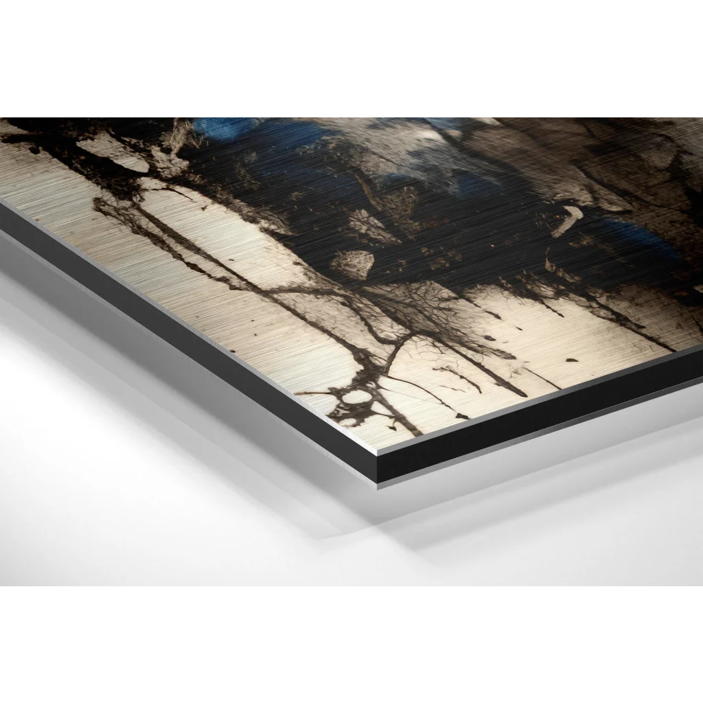 Glass Wall Art American Eagle Brushed Aluminum Dibond Wall Art