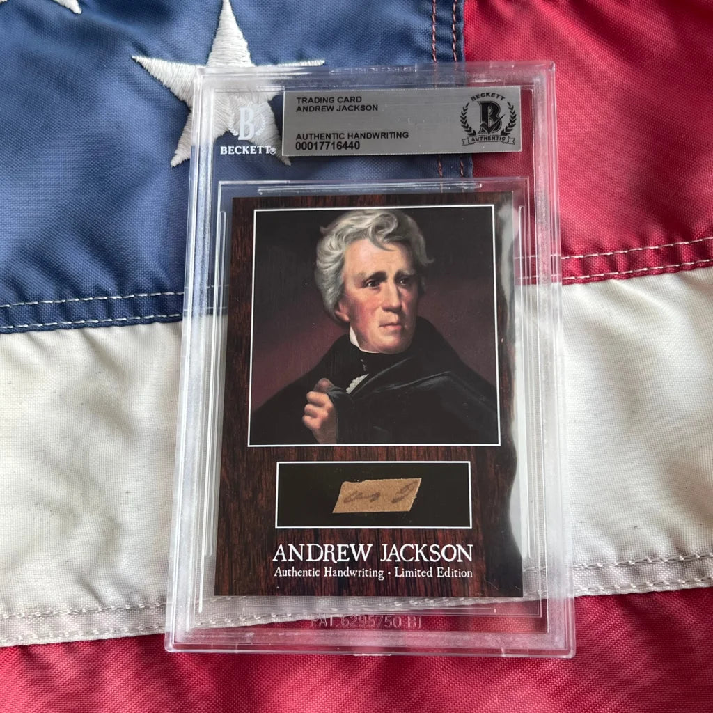 Andrew Jackson Handwritten Letter from Fort Bowyer Victory