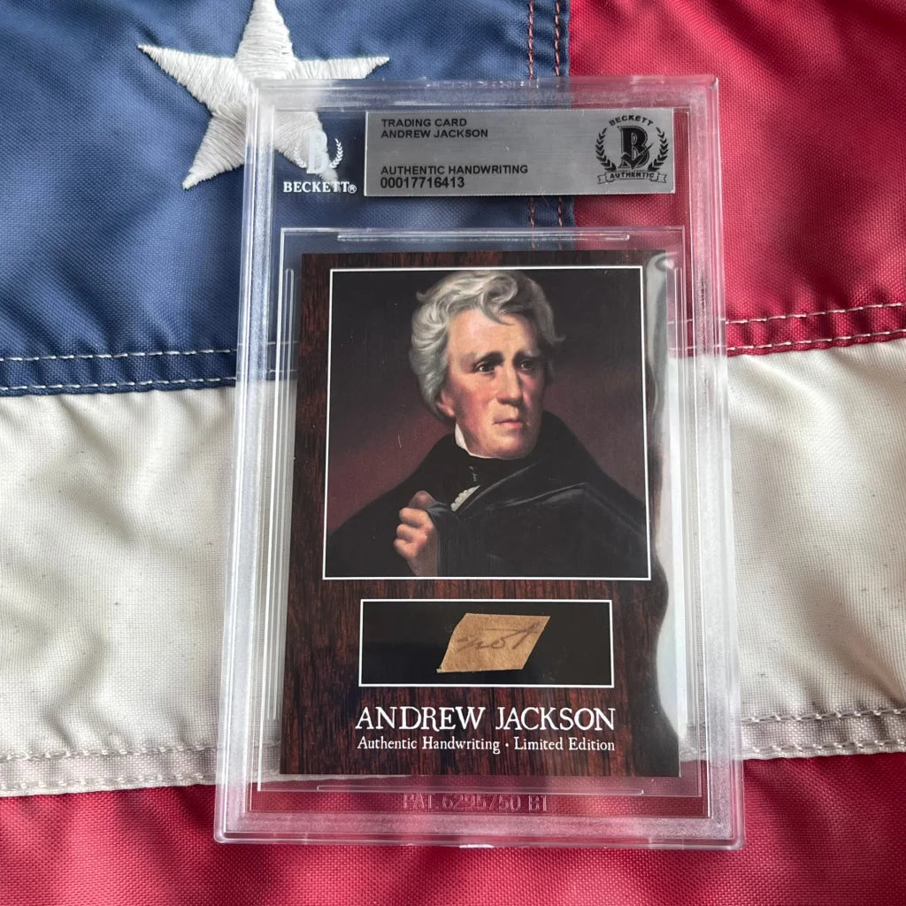 Andrew Jackson Handwritten Letter from Fort Bowyer Victory