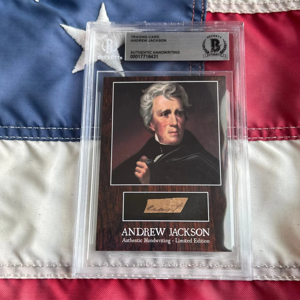 Andrew Jackson Handwritten Letter from Fort Bowyer Victory