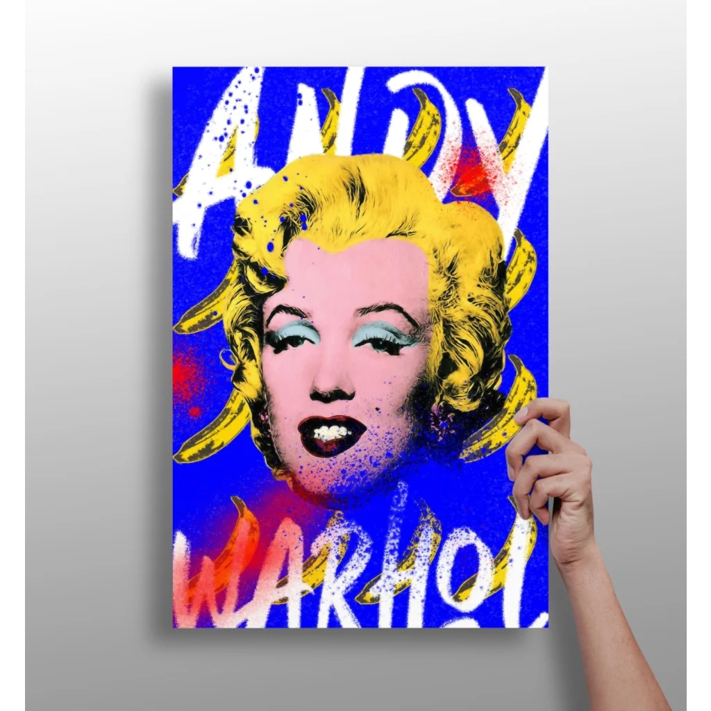 Insigne Aluminum Prints Marilyn Monroe Pop Art Canvas | Insigneart USA | vintageantiquesgifts.com