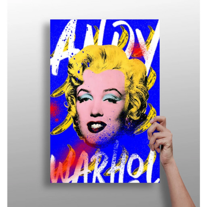 Insigne Aluminum Prints Marilyn Monroe Pop Art Canvas | Insigneart USA | vintageantiquesgifts.com