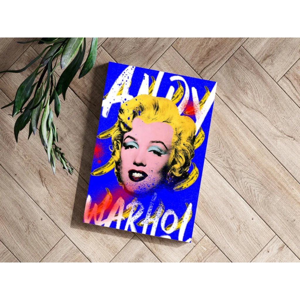 Insigne Aluminum Prints Marilyn Monroe Pop Art Canvas | Modern Wall Art Decor | vintageantiquesgifts.com