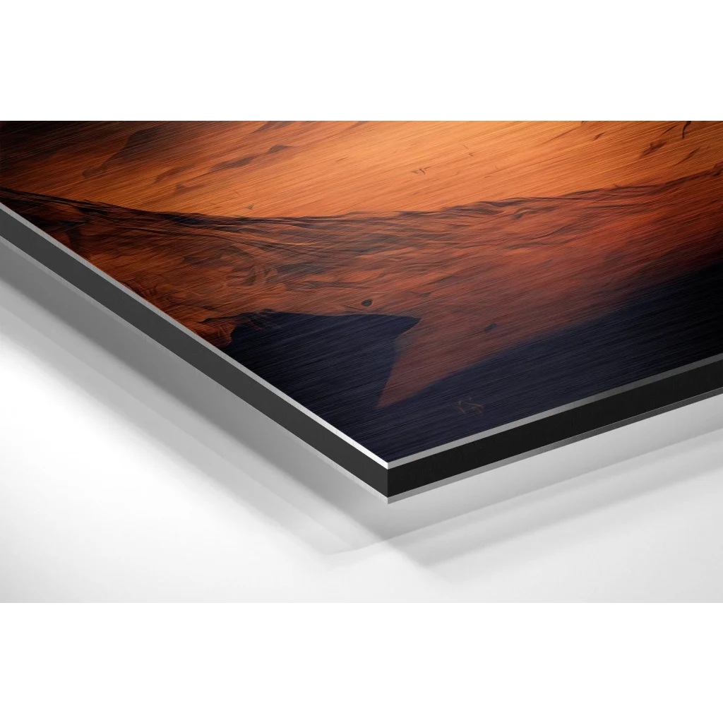 Another Planet Brushed Aluminum Dibond Wall Art