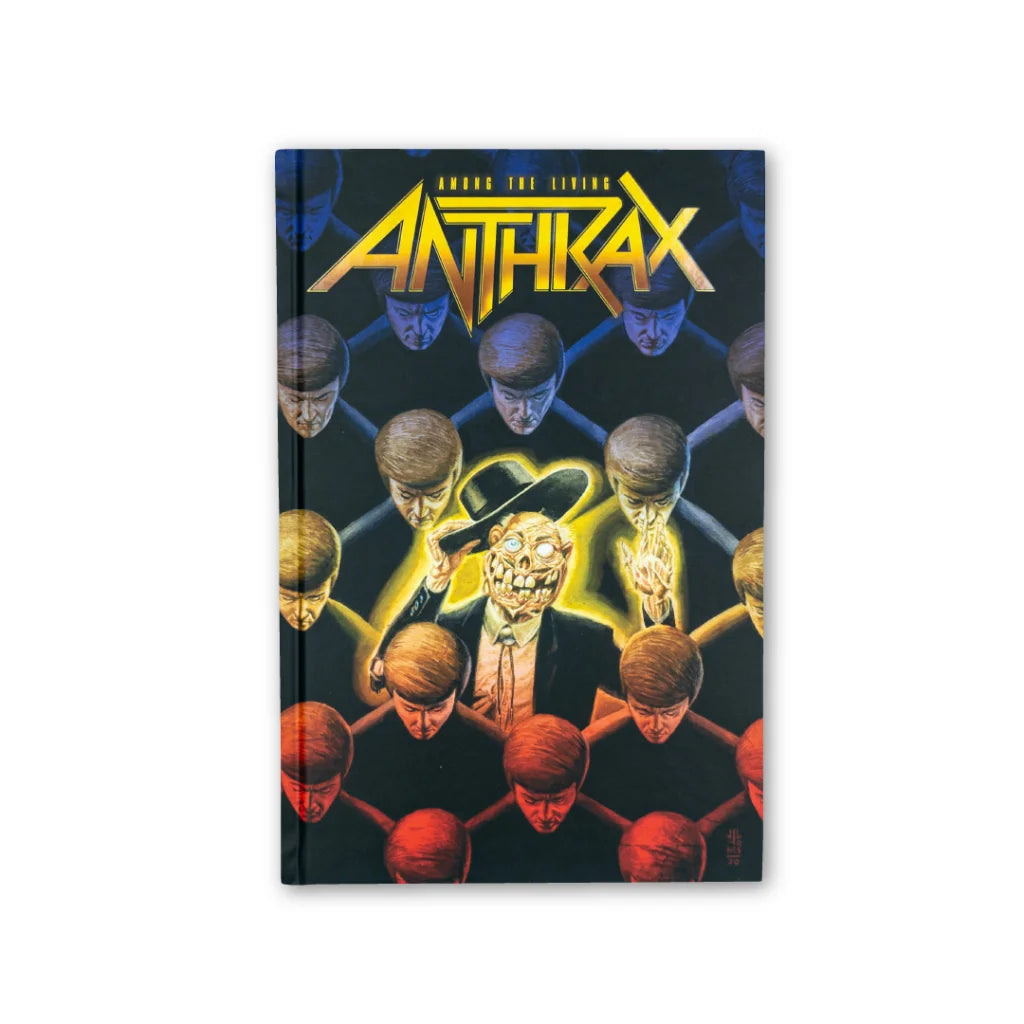 Anthrax Among the Living notebook from Anthrax Among the Living Official Graphic Novel Drops
