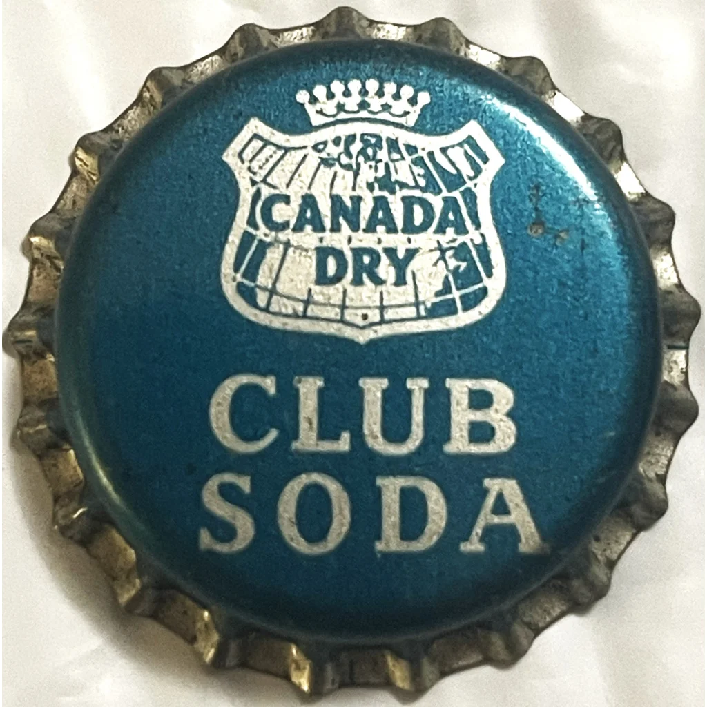 Antique Vintage 1950s Canada Dry Club Soda Cork Bottle Cap Prohibition Staple! Collectibles and Gifts Home page