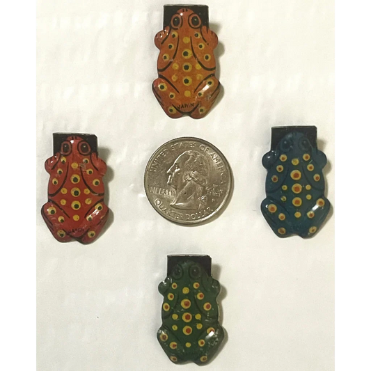 Antique Vintage 1950s Little Spotted Frog Tin Clicker Noisemaker Collectors Toy! Collectibles Clicker: Collectible