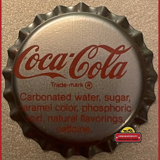Antique Vintage 1960s Coca Cola Coke Bottle Cap Vicksburg MS Old Swirl Logo! Advertisements Rare Cap: - Classic Red &