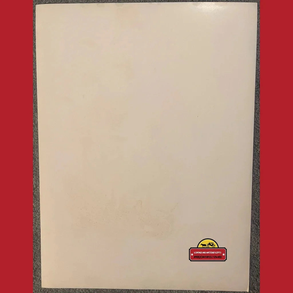 Blank beige canvas with a small yellow and red sticker for a Spanish Galleon art print