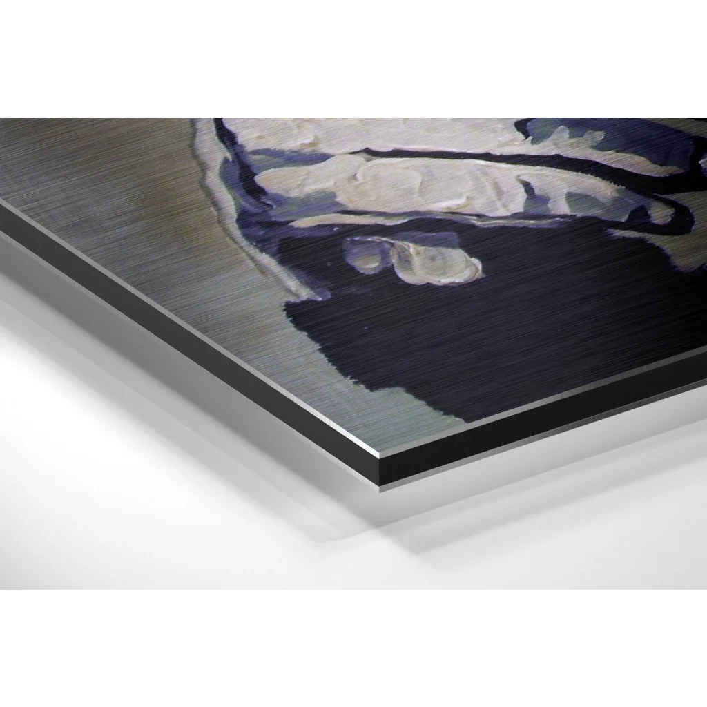 Stunning Abstract Art on Brushed Aluminium Dibond Print | Glass Wall Art Print | vintageantiquesgifts.com