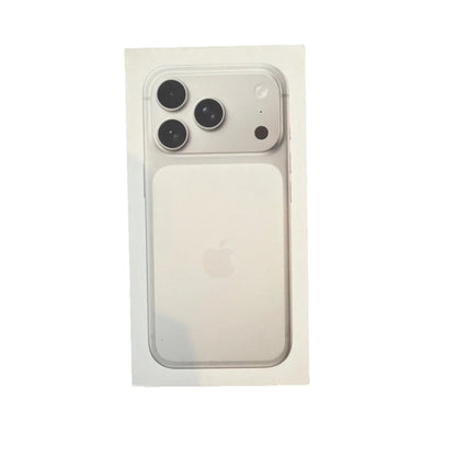 White iPhone 13 Pro Max pro silver 256gb empty box back view