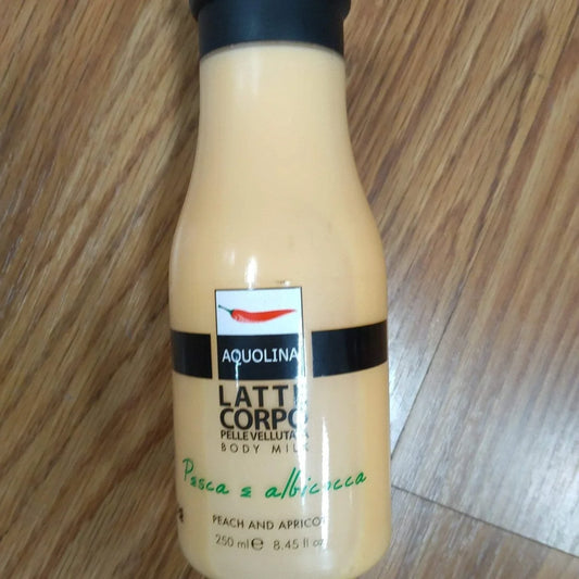 Aquolina Latte Corpo peach apricot body milk 250 ml bottle