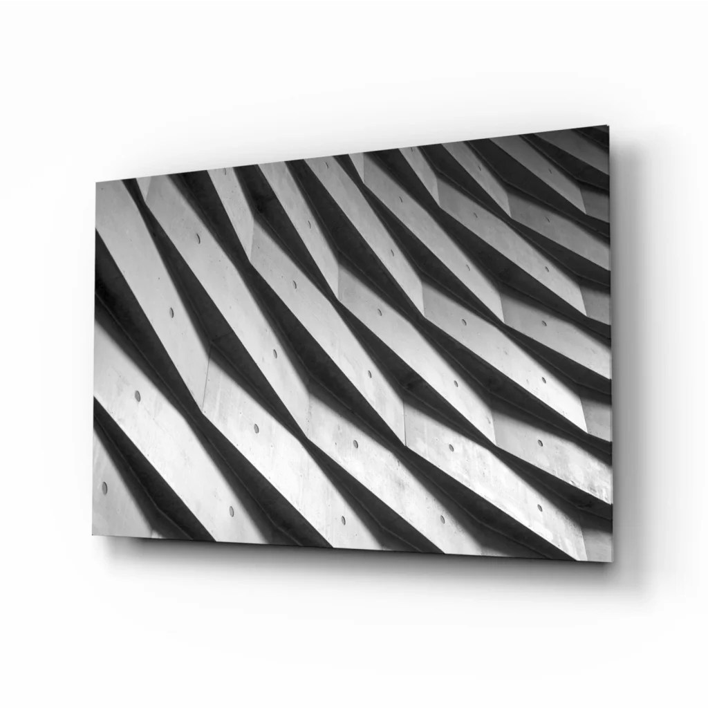 Bold Striped Canvas Wall Art With Modern Geometric Design | Insigneart USA | vintageantiquesgifts.com