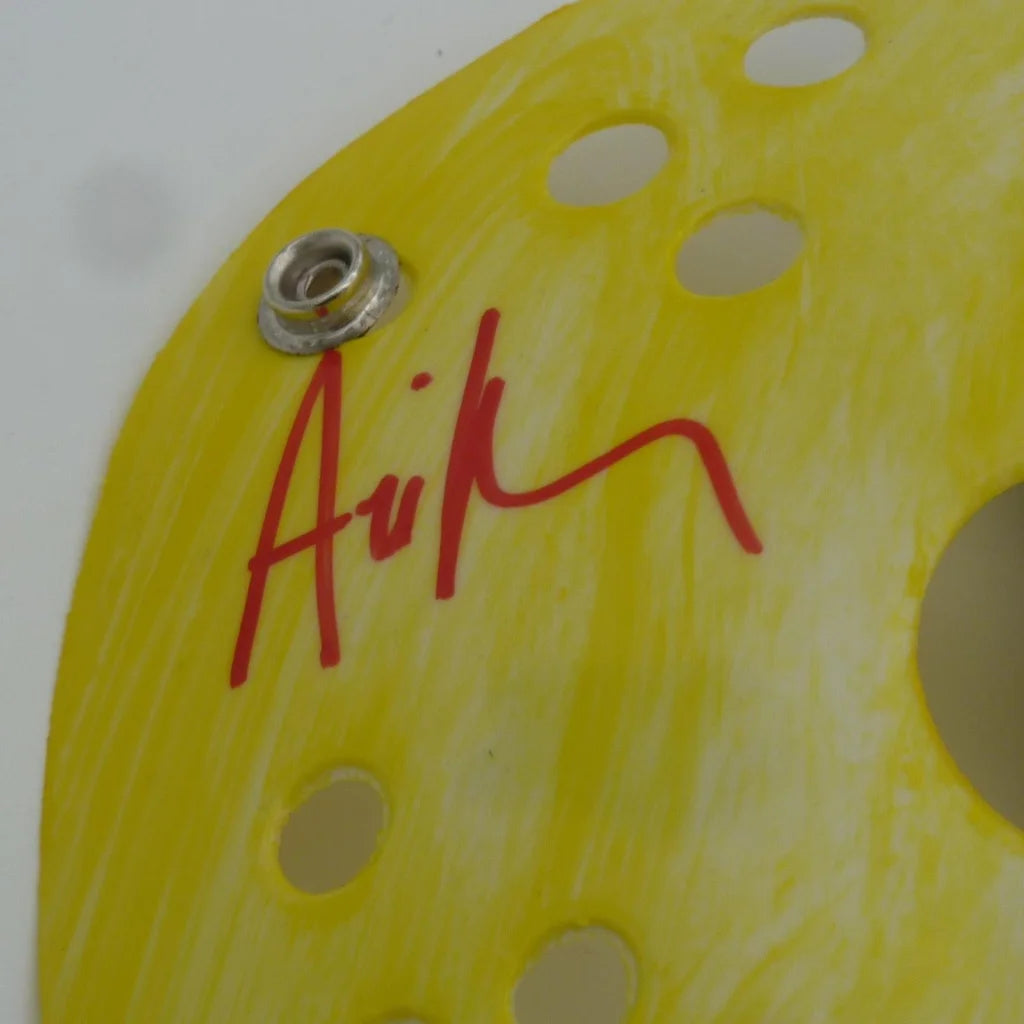 Ari Lehman autographed Friday the 13th Jason mask with inscription