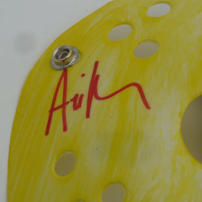 Ari Lehman autographed Friday the 13th Jason mask with inscription