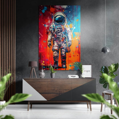 Vibrant Abstract Art on Brushed Aluminium Dibond | Insigneart USA | vintageantiquesgifts.com
