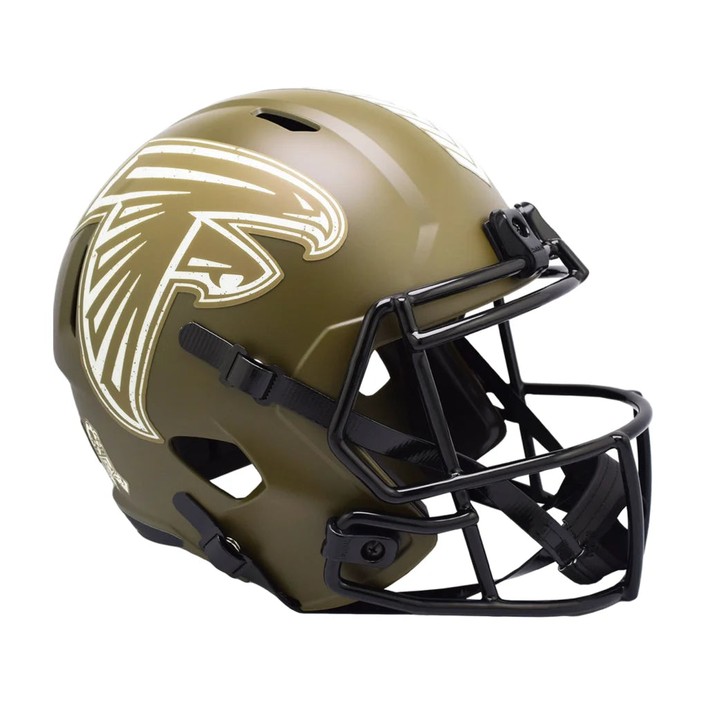 Atlanta Falcons 2022 Salute to Service Helmet | Creative Sports | vintageantiquesgifts.com