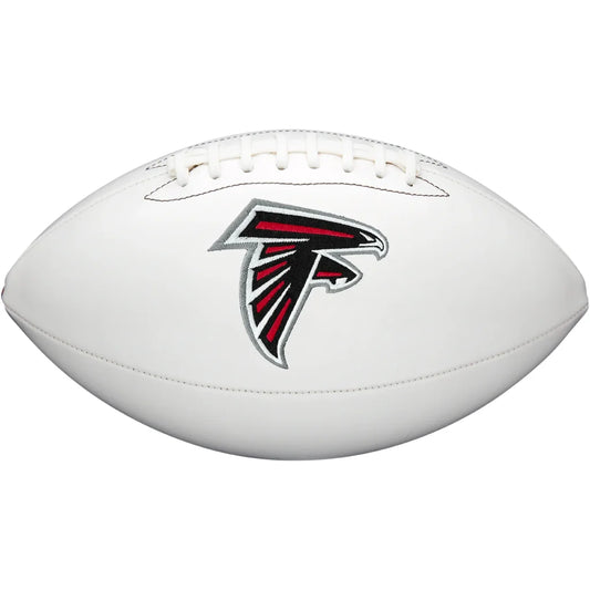 Atlanta Falcons Embroidered Logo Signature Series Full Size Football | Creative Sports | vintageantiquesgifts.com