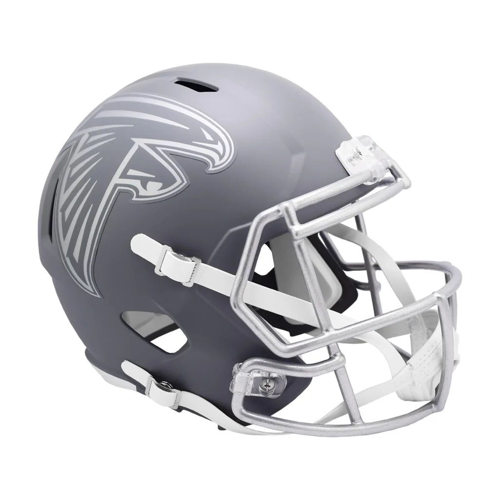 Atlanta Falcons Slate Riddell Speed Mini Helmet matte gray