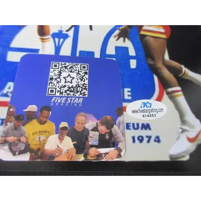 Cavaliers Austin Carr signed 8x10 memorabilia card with QR code and player images