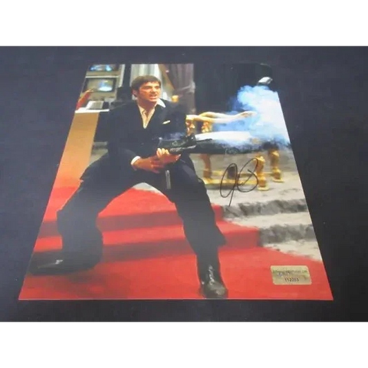 Autographed Al Pacino Scarface signed 8x10 photo collectible display perfect for fans