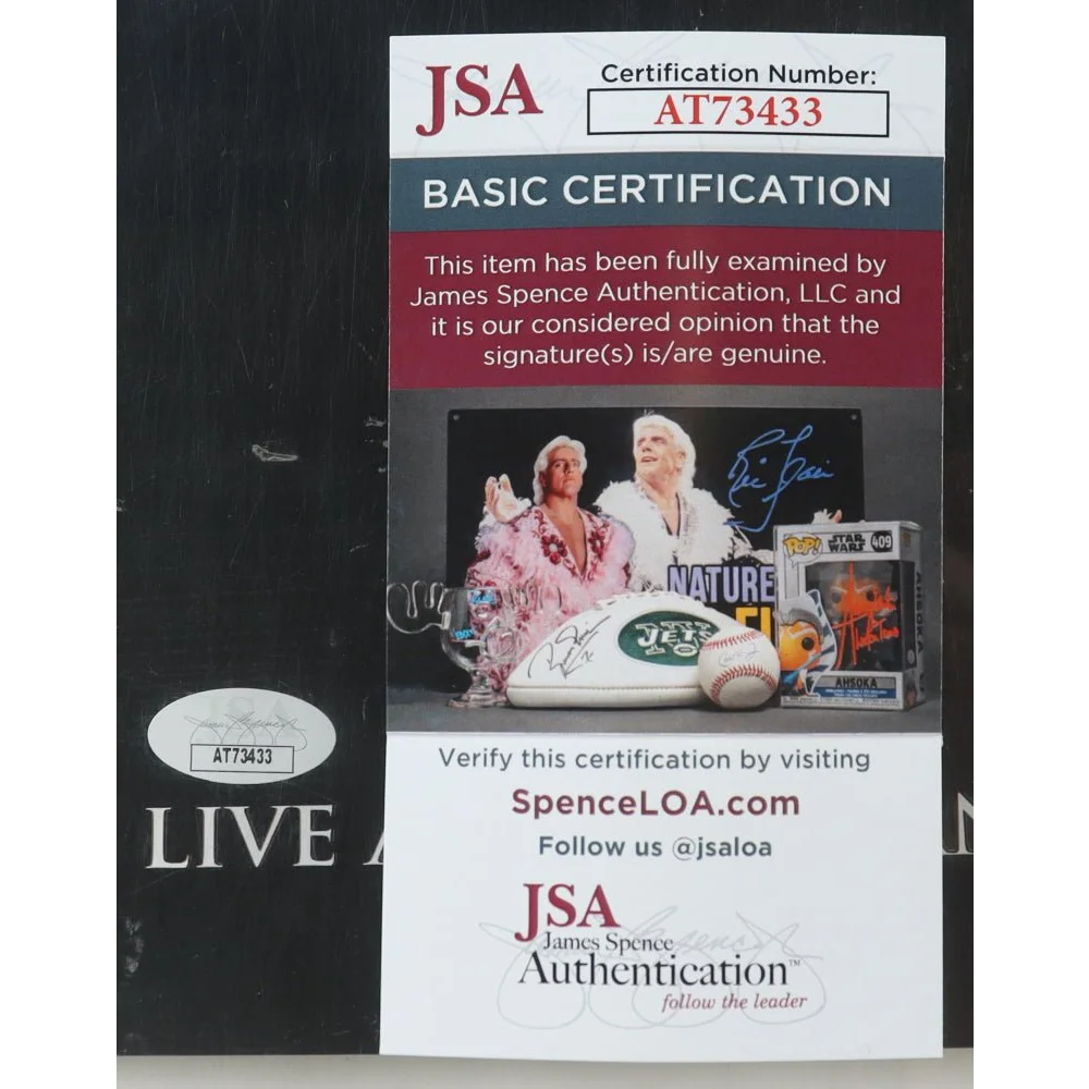 Authentic Anderson Silva signed UFC 183 fight poster with certificate of authenticity