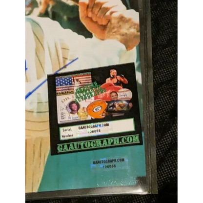 Certificate of authenticity for autographed 8x10 photo of Babe Ruth Yankees uniform