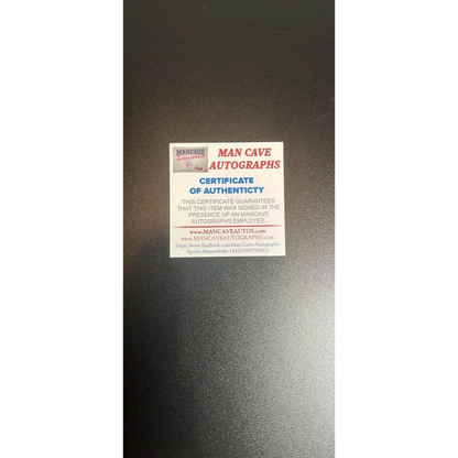 Kellen Winslow photo card with Certificate of Authenticity from Man Cave Autographs