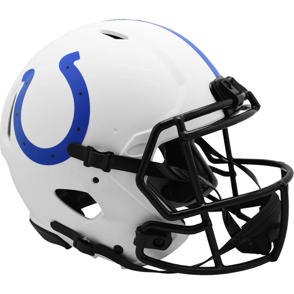 Authentic Riddell Lunar Helmet Indianapolis Colts Full Size | Creative Sports | vintageantiquesgifts.com