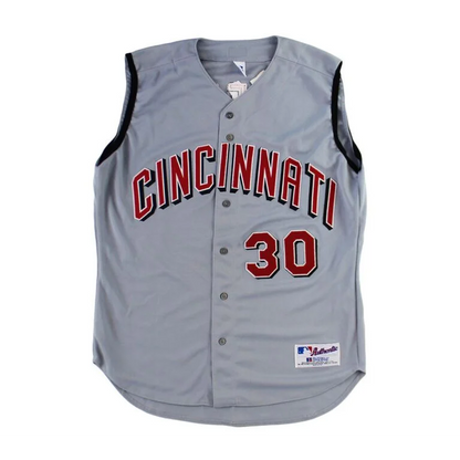 Authentic Russell Athletic Ken Griffey Jr Reds Jersey Number 30 | Authentic Sports Collectible | vintageantiquesgifts.com