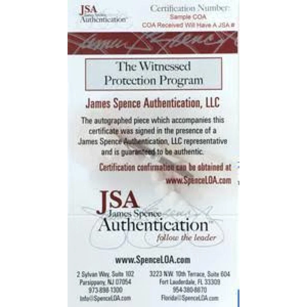 Authentic Tim Hardaway signed black basketball jersey with JSA COA and authenticity certificate