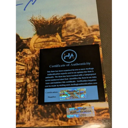 Autographed 8x10 photo of Tom Hanks with certificate of authenticity, collectible memorabilia