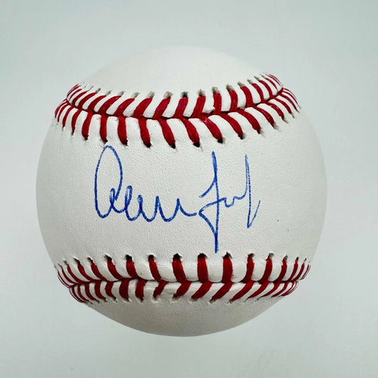 Autographed Aaron Judge Rawlings Official Major League Baseball ROML Fanatics COA | Hall of Fame Sports Memorabilia | vintageantiquesgifts.com
