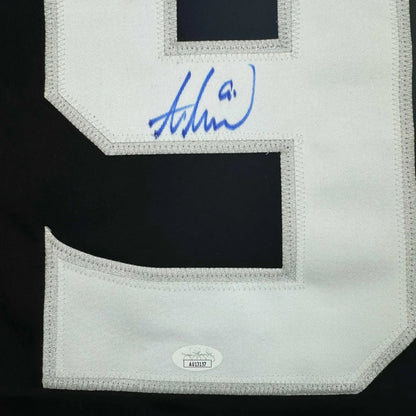 Autographed Adrian Kempe Los Angeles LA Black Hockey Jersey JSA COA | Authenticated Signed Sports Jersey | vintageantiquesgifts.com