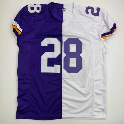 Autographed Adrian Peterson Minnesota Split Football Jersey JSA COA | Authenticated Signed Sports Jersey | vintageantiquesgifts.com